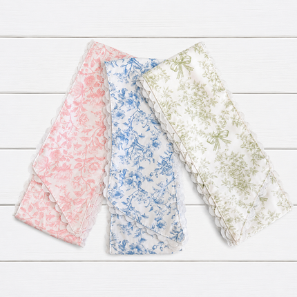 Toile Wreath Sashes