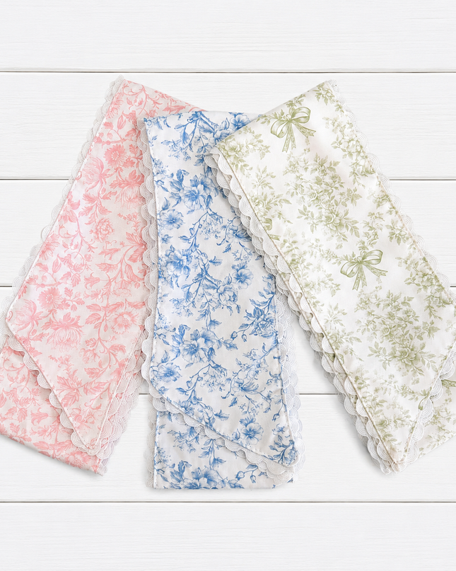 Toile Wreath Sashes