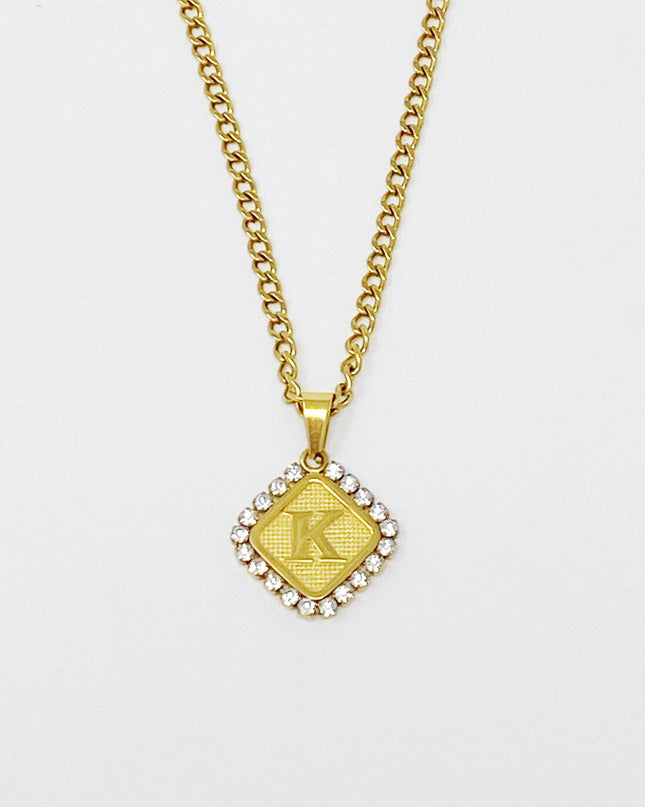 Aztec Delight Initial Necklace