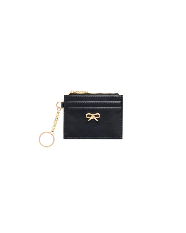 Shiraleah Bow Card Case/Key Ring - Black
