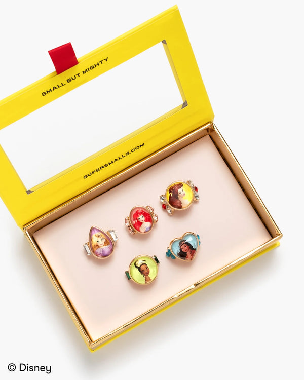 Disney Princess 5 Piece Ring Set
