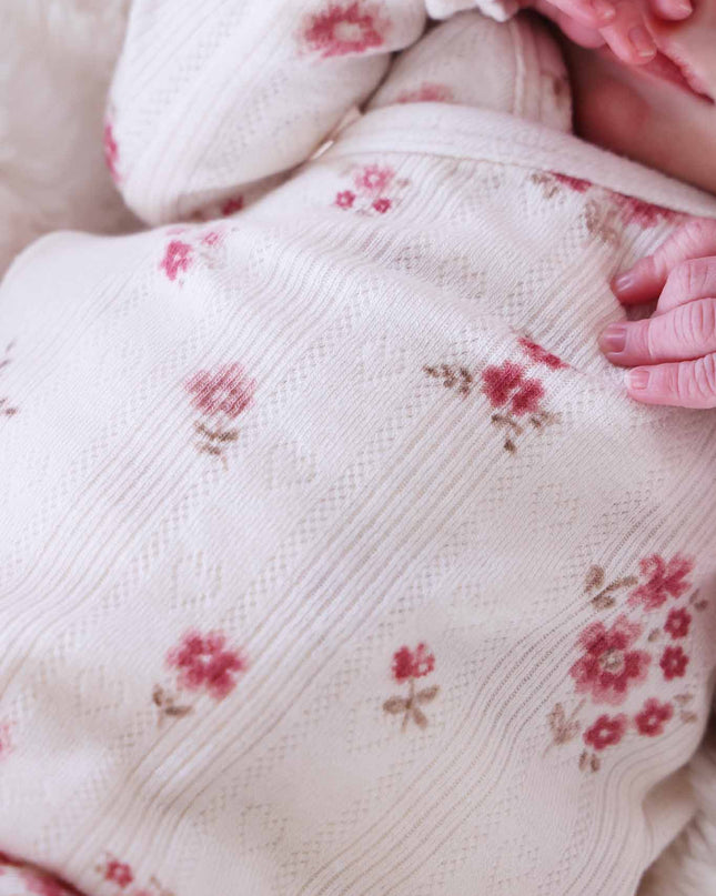 2pc Pointelle Crossover Top & Bottom | Precious Posies