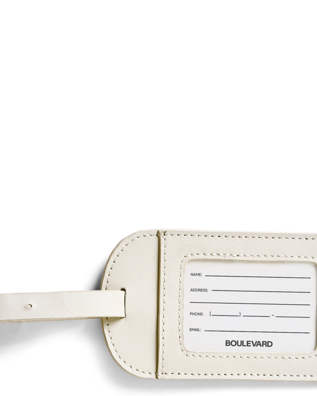 "Amelia" Leather Luggage Tag (Personalizable)