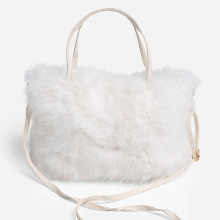 Faux Fur Mini Handbag