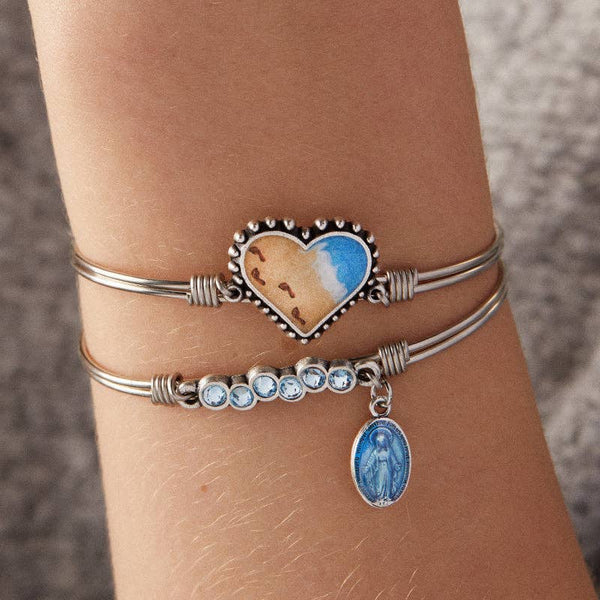 Mother Mary Starlight Bangle Bracelet