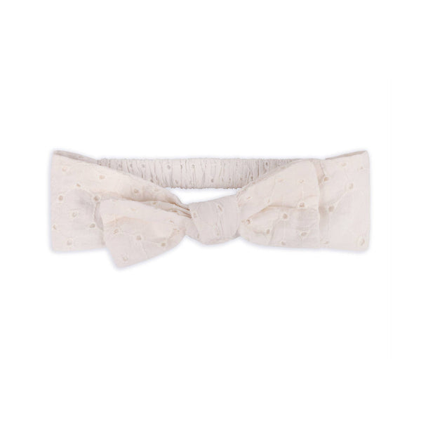 Astrid Schiffli Baby Jumpsuit & Headband Set