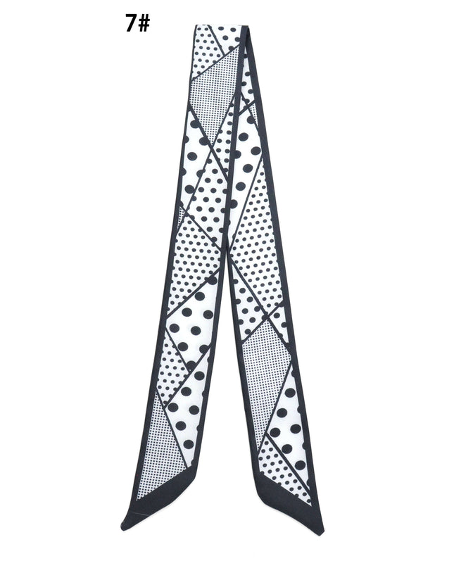 Narrow Silk Scarf