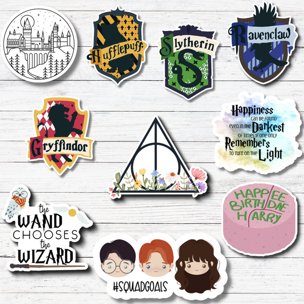Happiness- Harry Potter Sticker and Magnet: Glossy vinyl