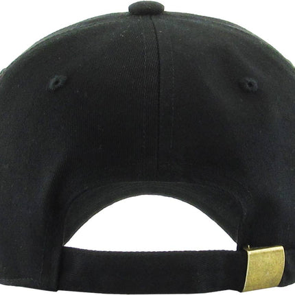 Blank Low Profile Cotton Baseball Cap