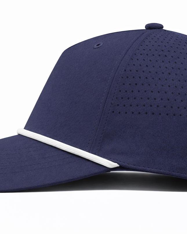 Performance 5 Panel Rope Baseball Cap Air Flow Men Women