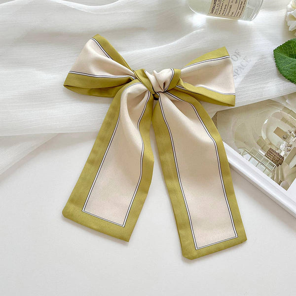 Long Thin Ribbon Scarf – Ponytail, Neck, or Purse_CWASC0726