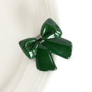 Nora Fleming Mini  - "Wrap it up Green"-Green Bow