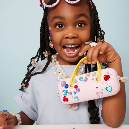 Sparkle and Shine Gemify Sunglasses on model