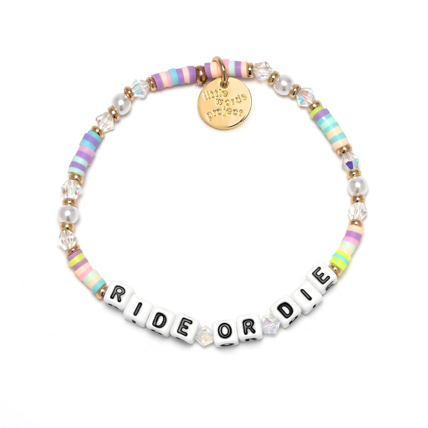 Little Words Project Stretch Bracelet - Ride or Die