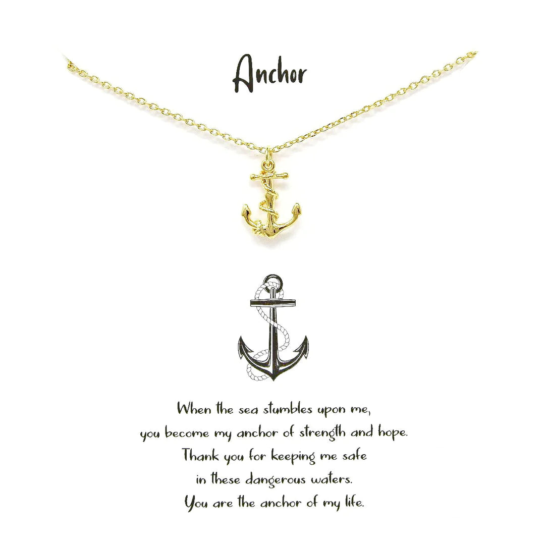 Anchor Pendant- Tell Your Story