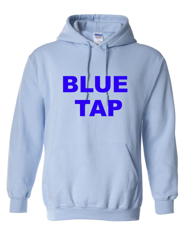 Blue Team Tap  Hoodie -Light Blue