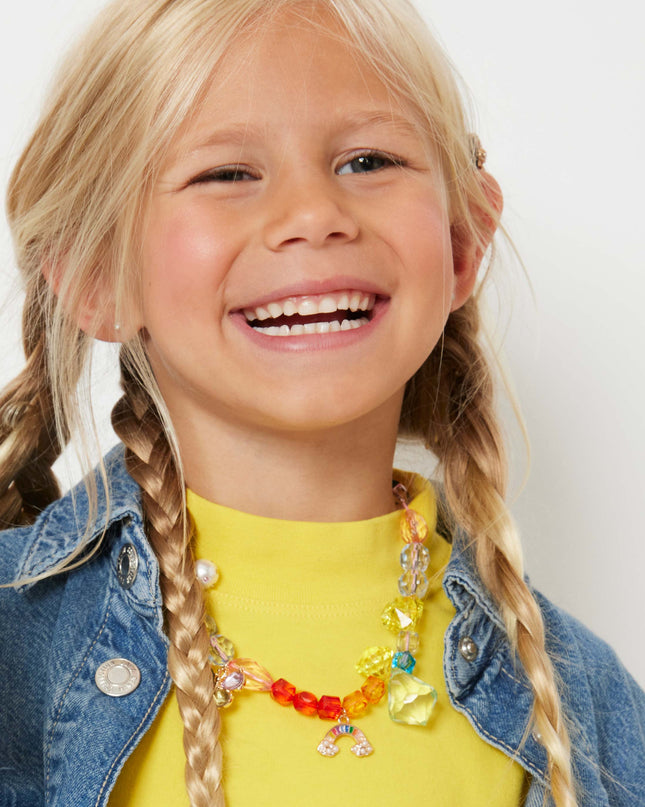 Make It Rainbow Mini Bead Kit on model