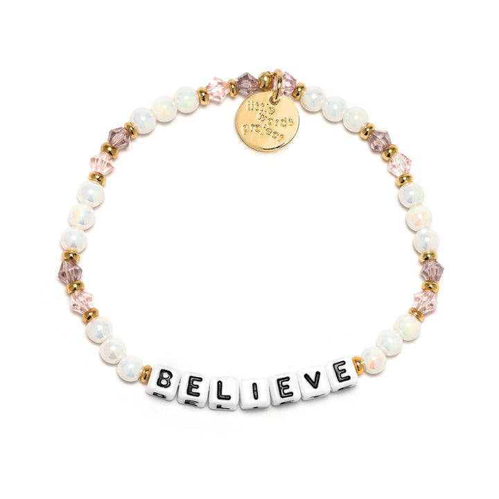 Little Words Project Stretch Bracelet - Believe