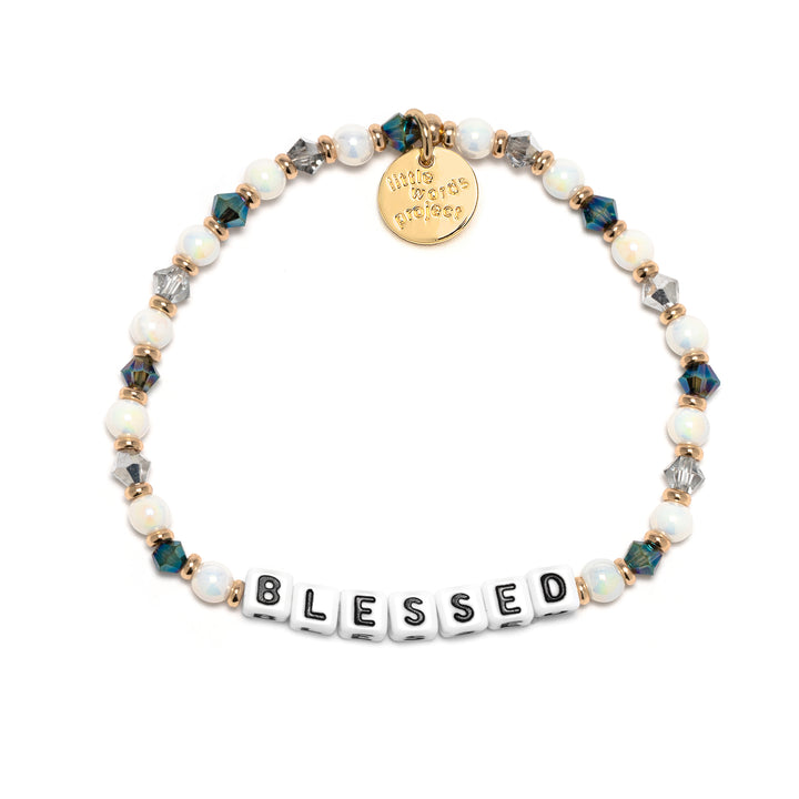 Little Words Project Stretch Bracelet - Blessed