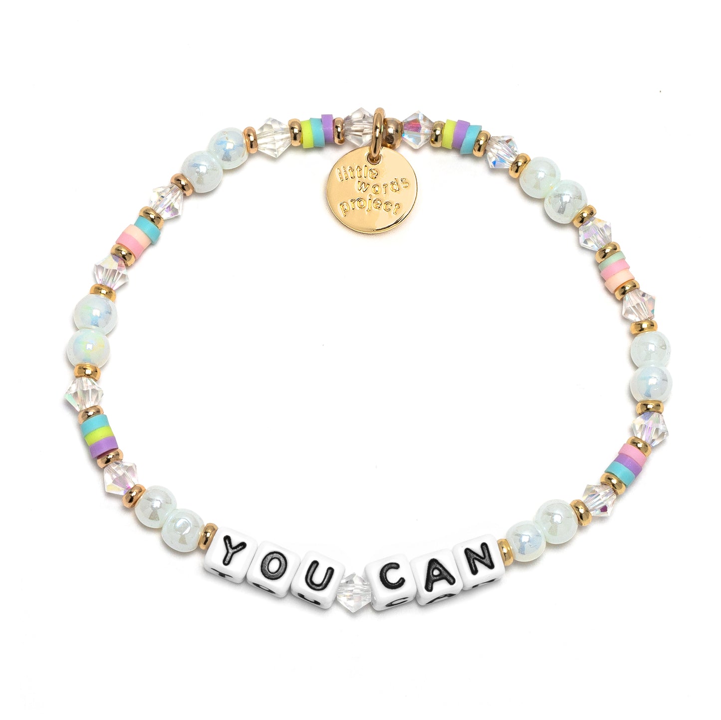 Little Words Project Stretch Bracelet -  You Can