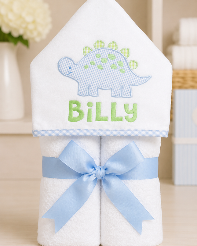 Dinosaur Hooded Towel