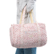 Peony Quilted Duffle Bag