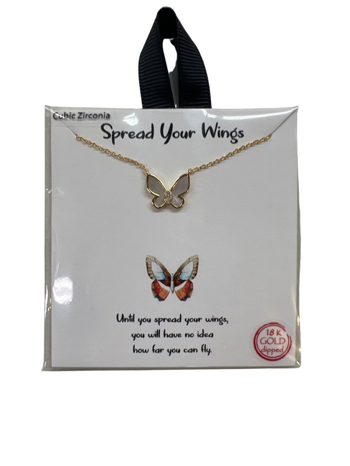 Spread Your Wings Tell Your Story Necklace