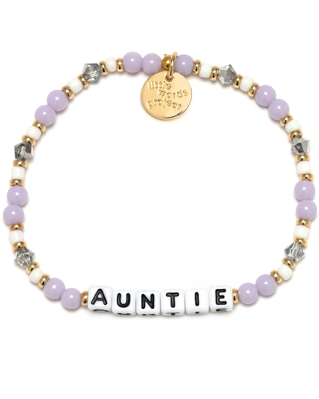 Little Words Project Stretch Bracelet - Auntie
