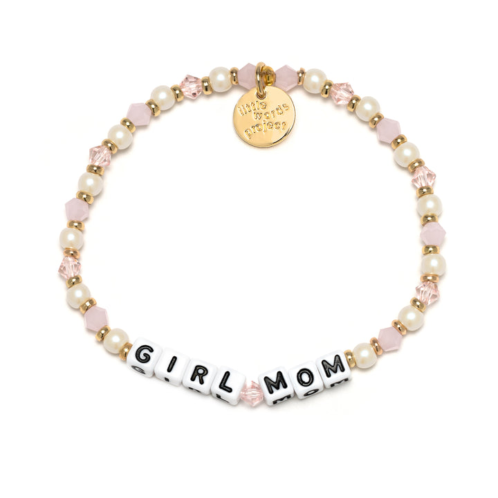 Little Words Project Stretch Bracelet - Girl Mom