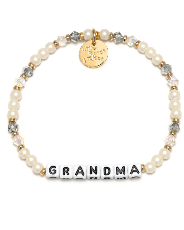 Little Word Project Stretch Bracelet -Grandma