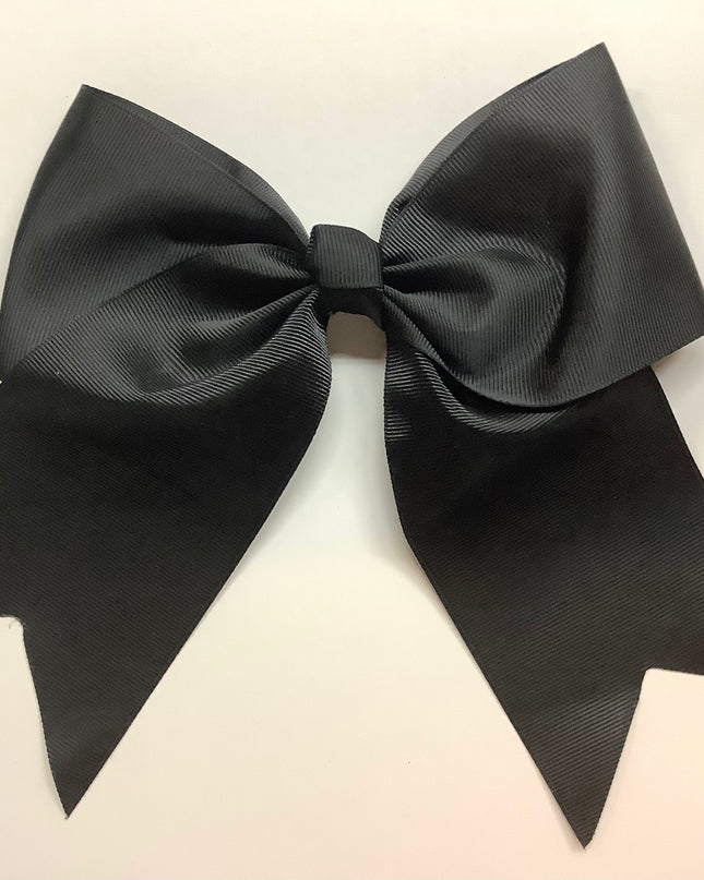 XL Black Bow with Tail