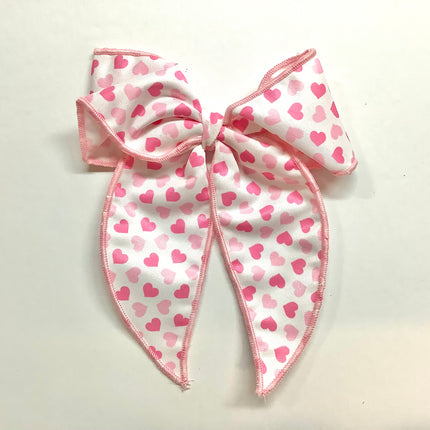 Valentine’s Heart Bow with Tail