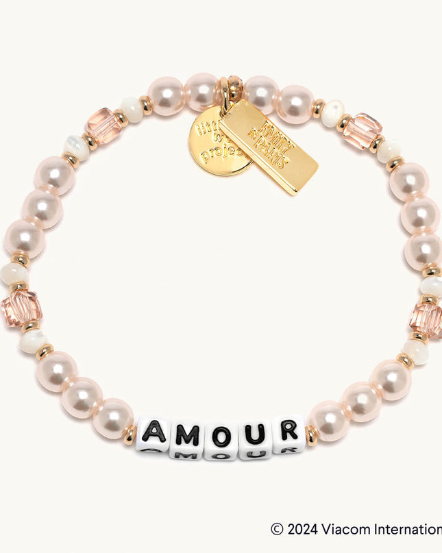 Little Words Project Stretch Bracelet -Amour-Emily in Paris