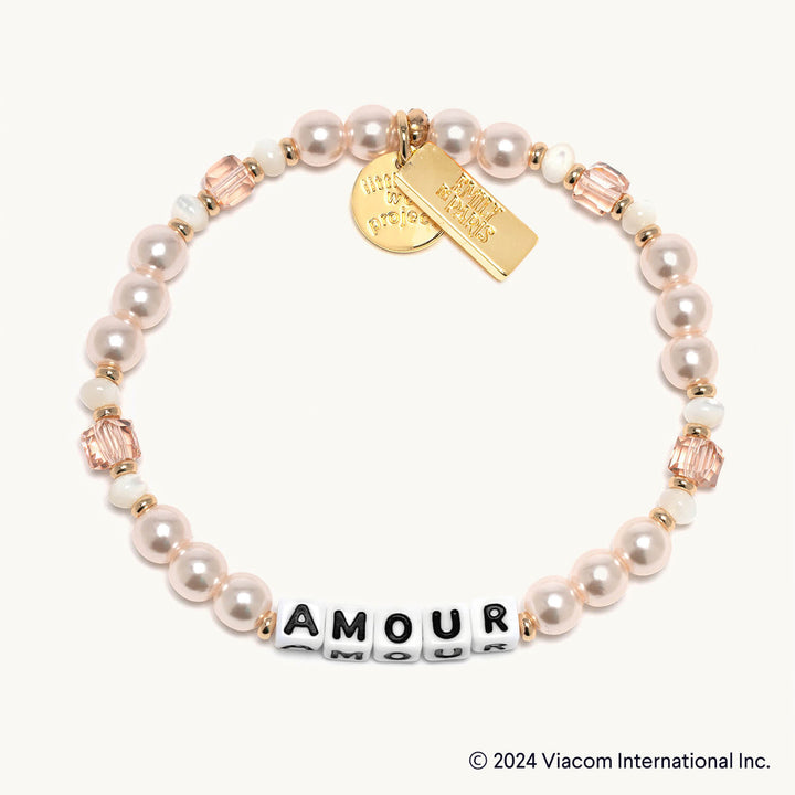 Little Words Project Stretch Bracelet -Amour-Emily in Paris