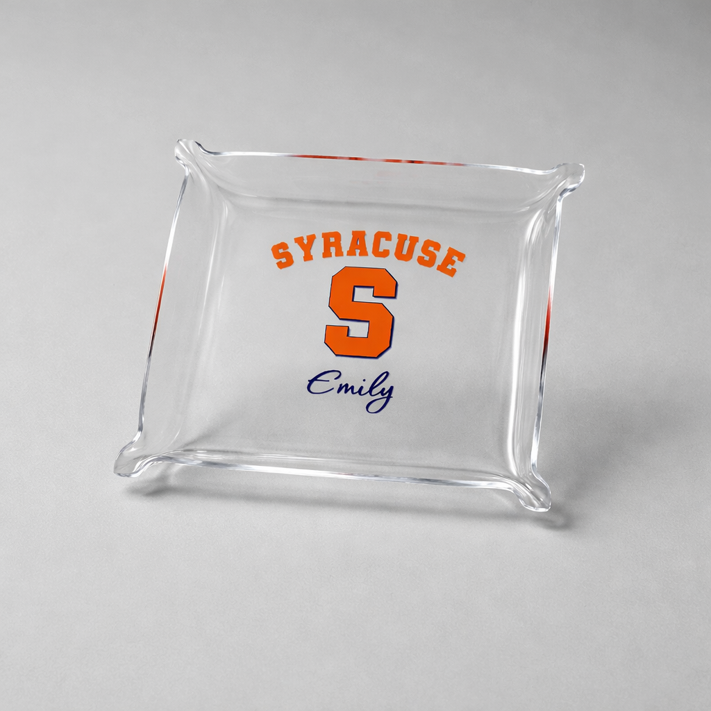 Personalized  Acrylic Trinket Tray