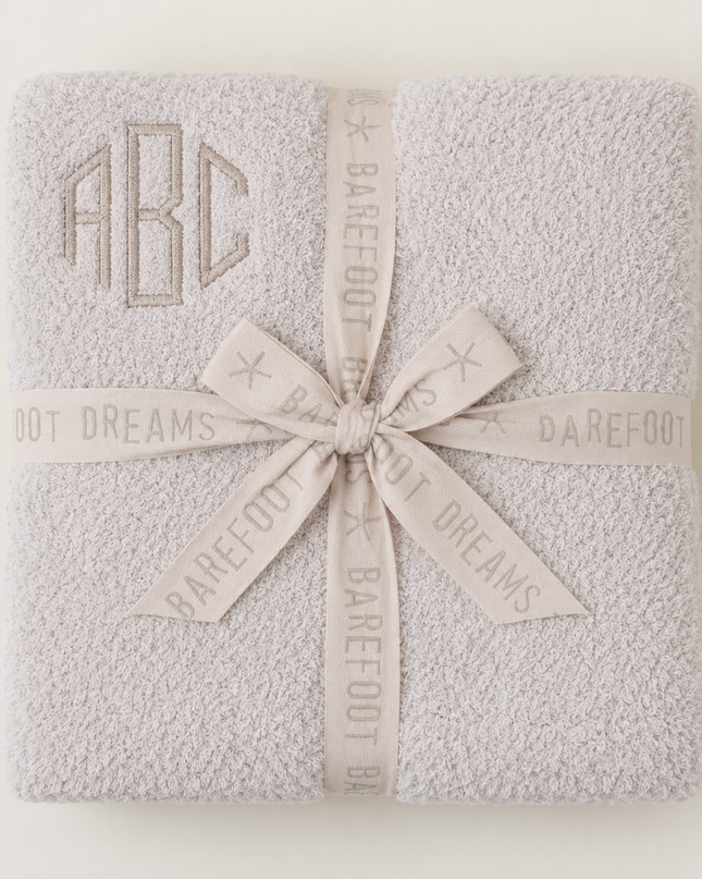 BSC -  Monogrammed Barefoot Dreams Blanket
