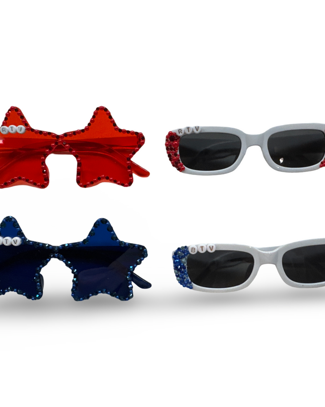 Red & Blue Sunglasses