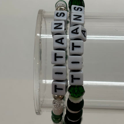 High School Beaded Bracelets