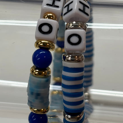 High School Beaded Bracelets
