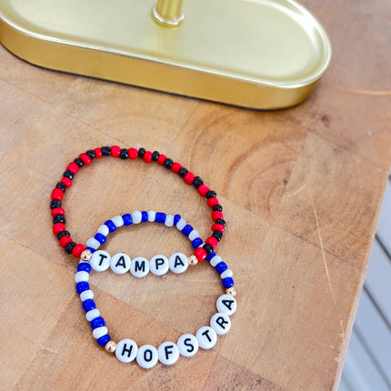 Customized Beaded Bracelet