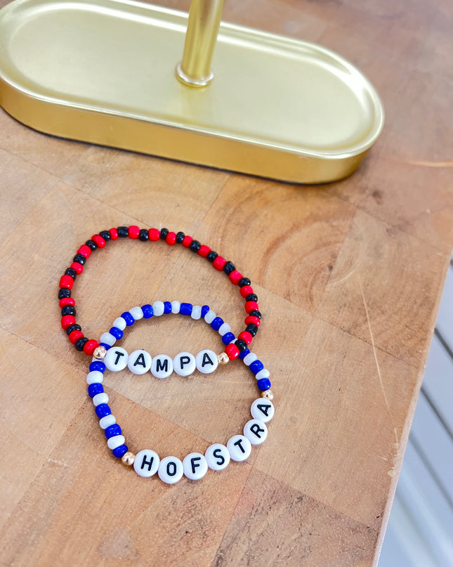 Customized Beaded Bracelet