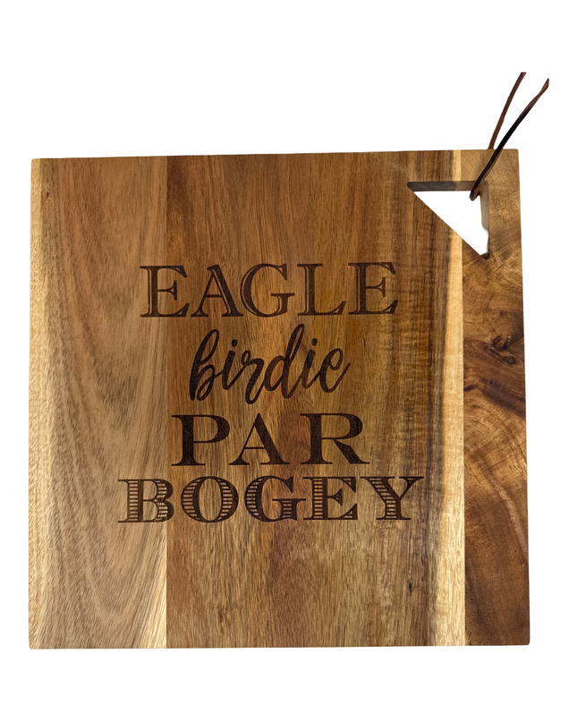 Modern Geo Square | GOLF TERMS | 12 x 12"