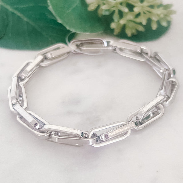 Stretch Chain Link Bracelet