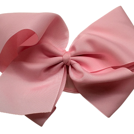 1/4" Nylon Pantyhose Headband W/Signature Grosgrain Bow