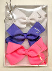 White/Purple/Dark Pink-J