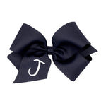 Navy with White Initial / J