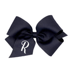 Navy with White Initial / R