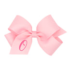 Light Pink with Hot Pink Initial / O