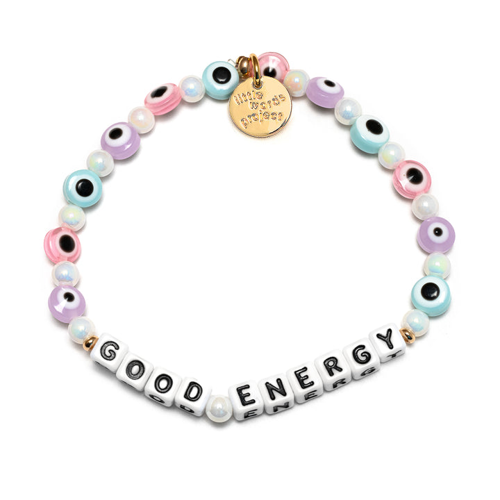 Little Words Project Stretch Bracelet - Good Energy