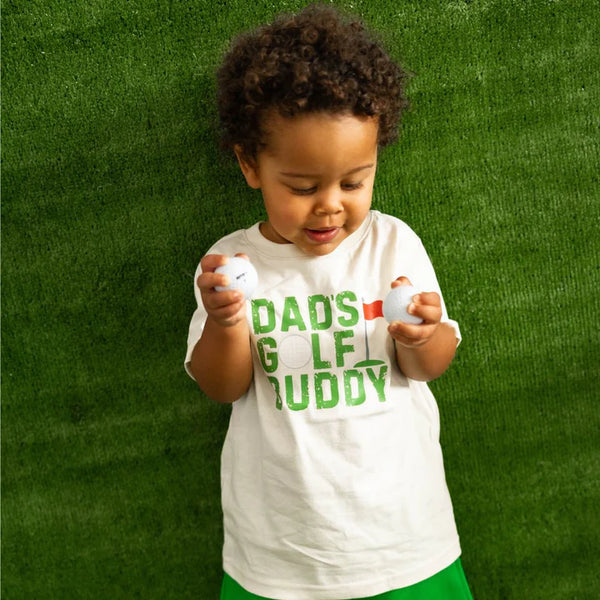 Dad's Golf Buddy Short Sleeve T-Shirt Natural